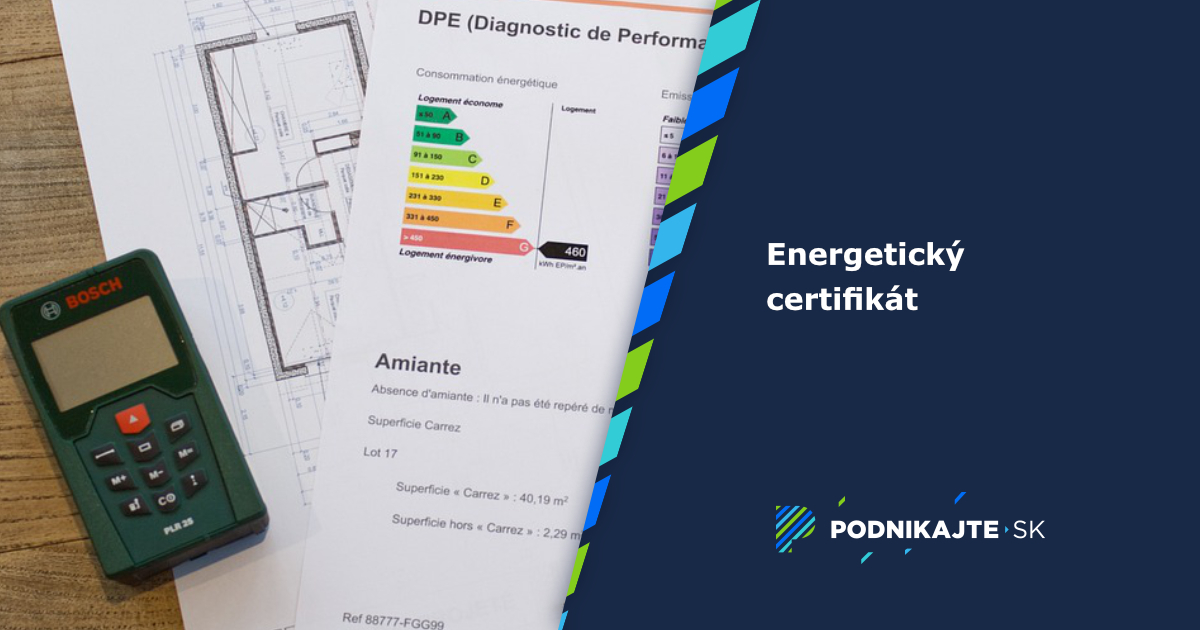 energetický certifiká